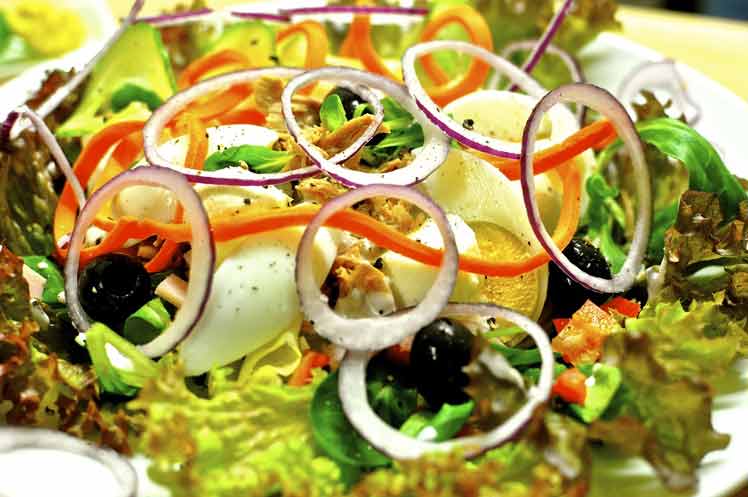 Tonijnsalade met ei